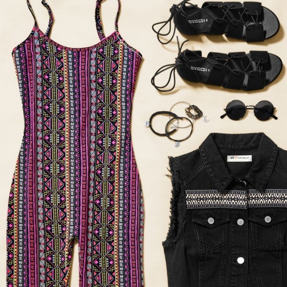 h&m coachella jumpsuit